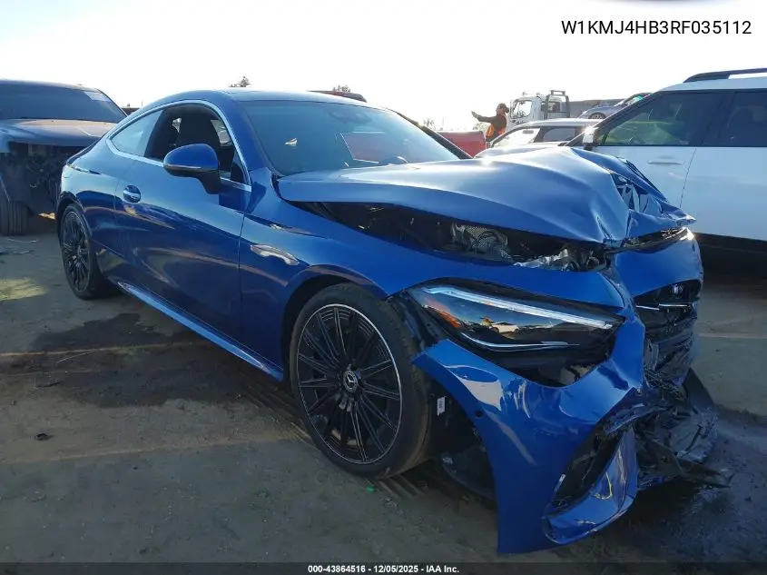 W1KMJ4HB3RF035112 2024 Mercedes-Benz Cle 300 4Matic