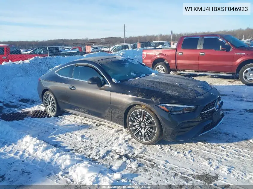 2025 Mercedes-Benz Cle 300 4Matic VIN: W1KMJ4HBXSF046923 Lot: 44260851
