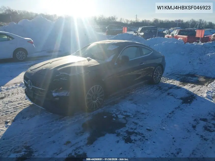 2025 Mercedes-Benz Cle 300 4Matic VIN: W1KMJ4HBXSF046923 Lot: 44260851
