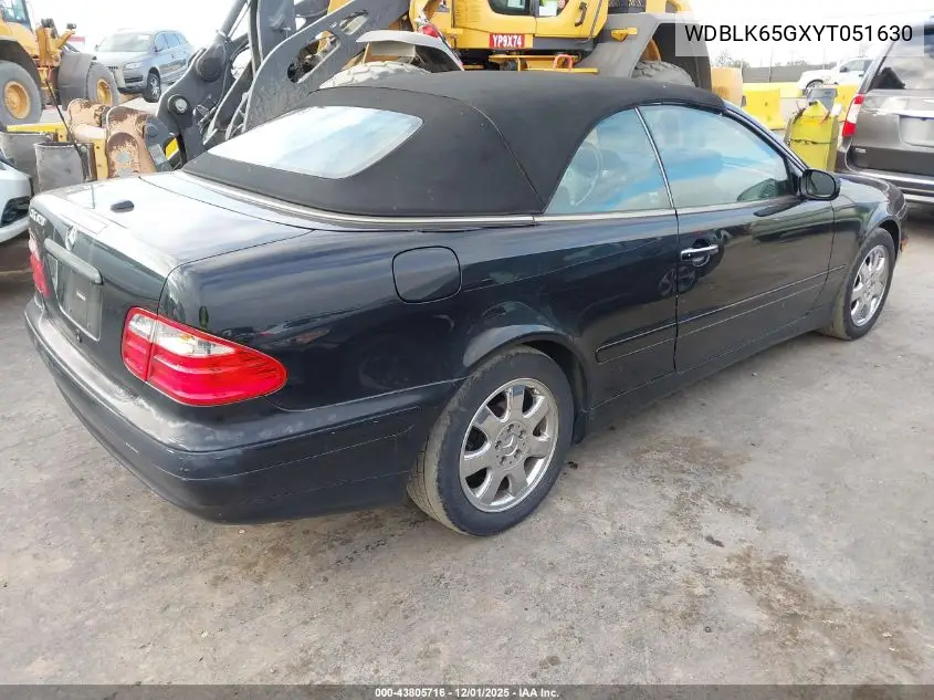 WDBLK65GXYT051630 2000 Mercedes-Benz Clk 320