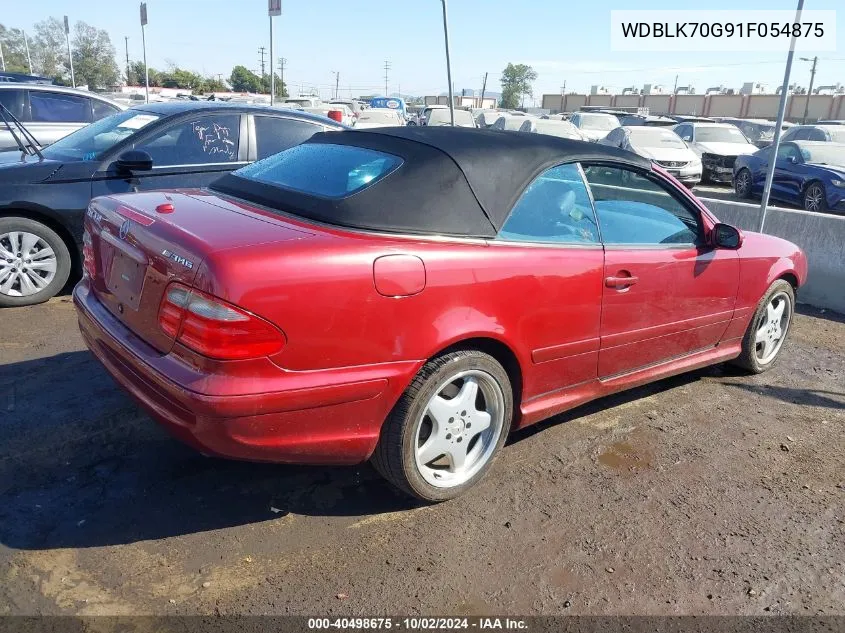 WDBLK70G91F054875 2001 Mercedes-Benz Clk 430