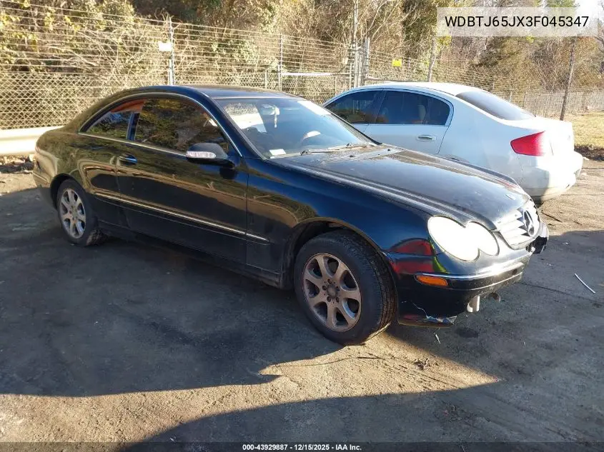 WDBTJ65JX3F045347 2003 Mercedes-Benz Clk 320