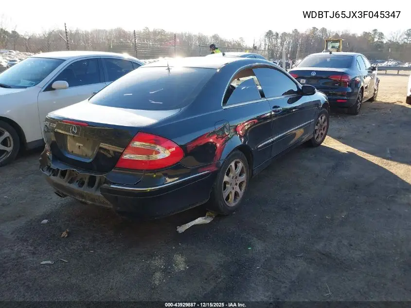 WDBTJ65JX3F045347 2003 Mercedes-Benz Clk 320