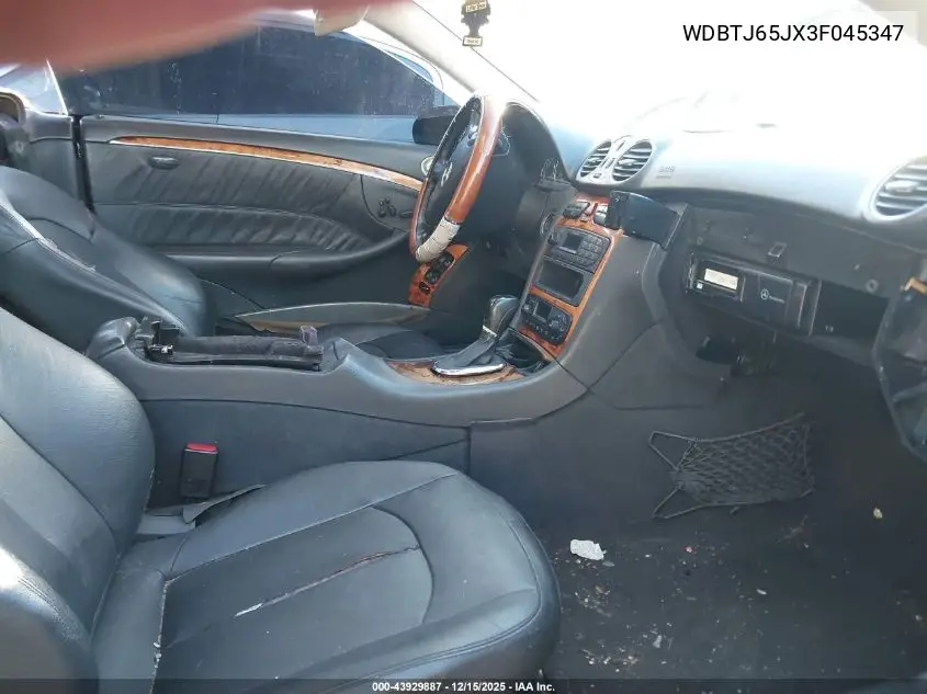 WDBTJ65JX3F045347 2003 Mercedes-Benz Clk 320