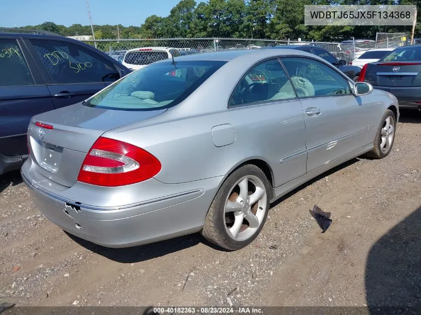 WDBTJ65JX5F134368 2005 Mercedes-Benz Clk 320