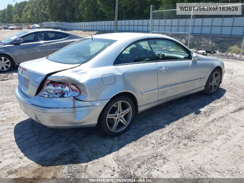 WDBTJ56JX6F183628 2006 Mercedes-Benz Clk 350