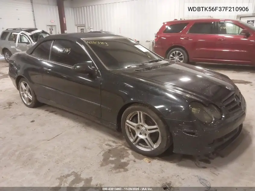 WDBTK56F37F210906 2007 Mercedes-Benz Clk 350