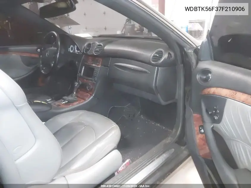 WDBTK56F37F210906 2007 Mercedes-Benz Clk 350
