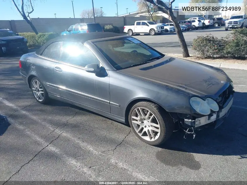 WDBTK56F88F234989 2008 Mercedes-Benz Clk 350