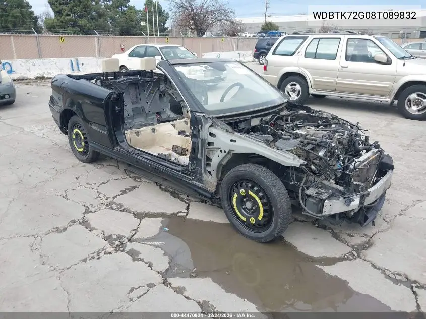 WDBTK72G08T089832 2008 Mercedes-Benz Clk 550