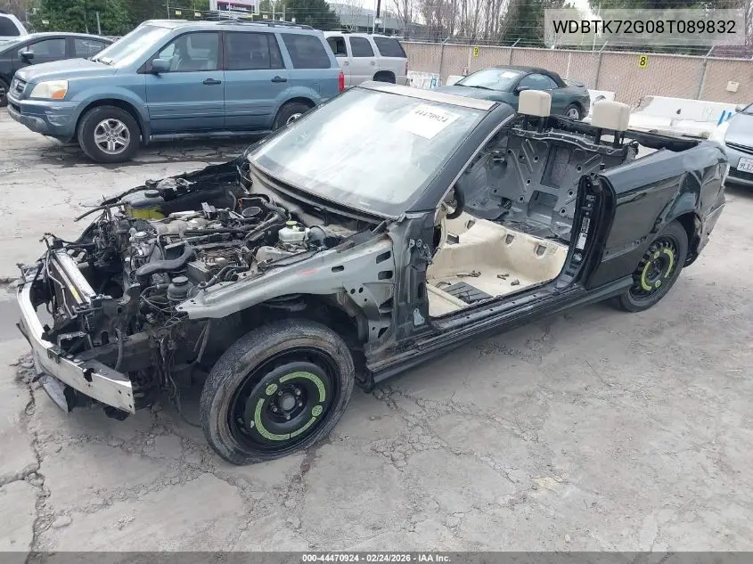 WDBTK72G08T089832 2008 Mercedes-Benz Clk 550