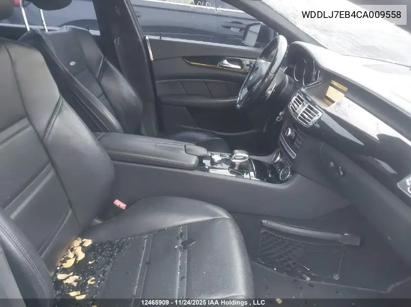 WDDLJ7EB4CA009558 2012 Mercedes-Benz Cls 63 Amg