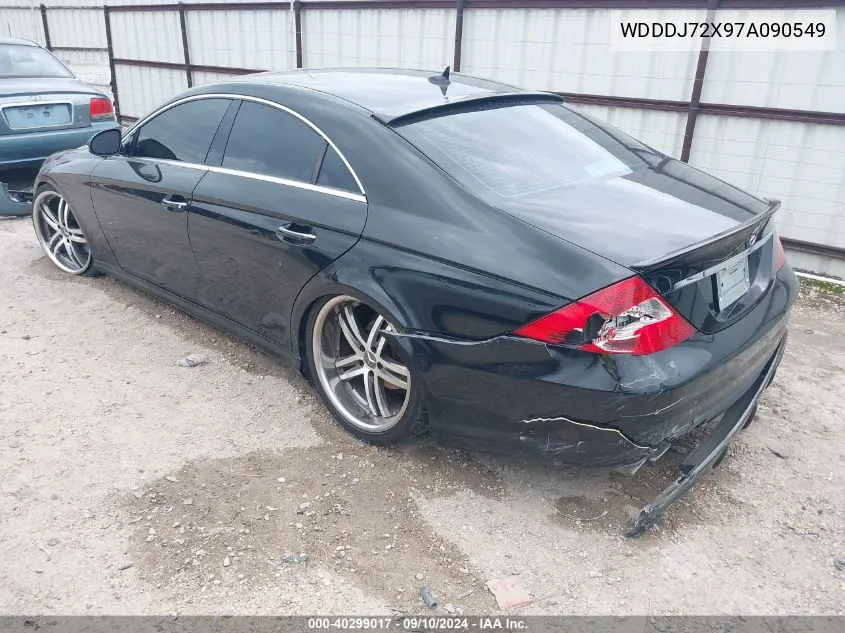 WDDDJ72X97A090549 2007 Mercedes-Benz Cls 550