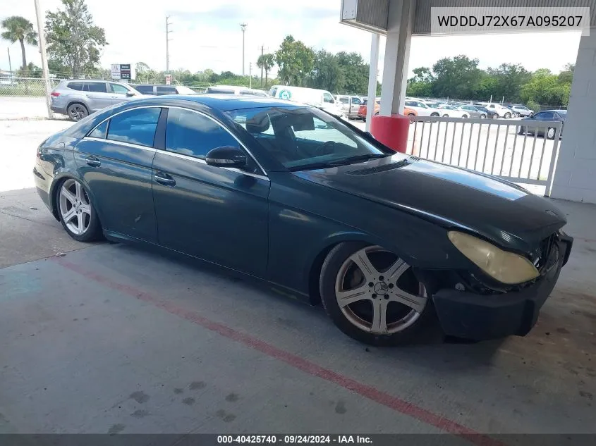 WDDDJ72X67A095207 2007 Mercedes-Benz Cls 550