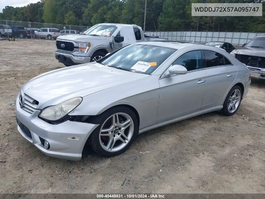 WDDDJ72X57A095747 2007 Mercedes-Benz Cls 550