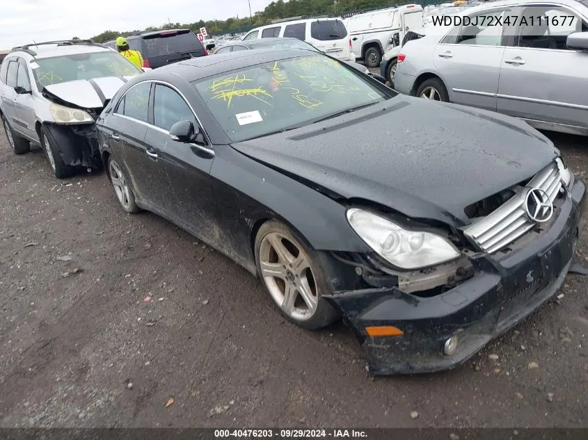 WDDDJ72X47A111677 2007 Mercedes-Benz Cls 550