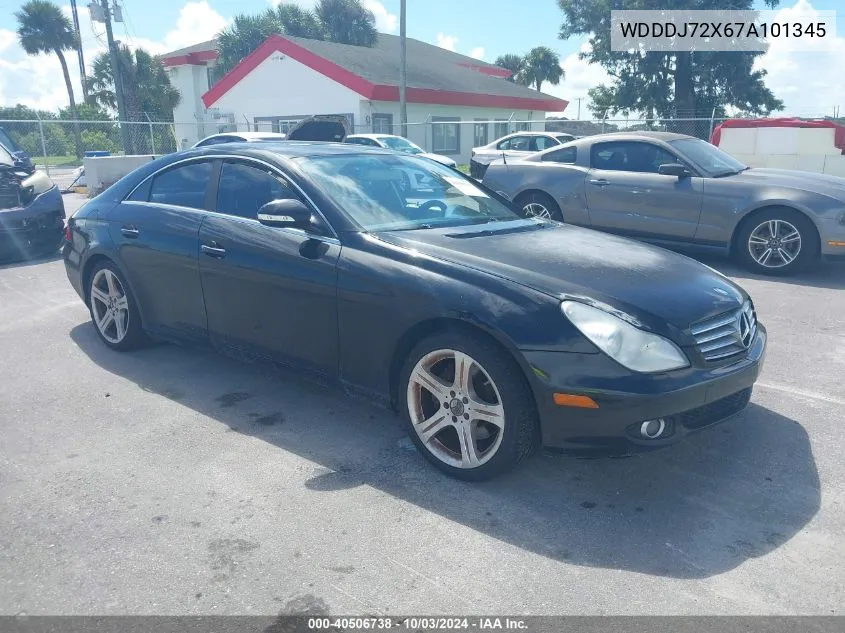 WDDDJ72X67A101345 2007 Mercedes-Benz Cls 550