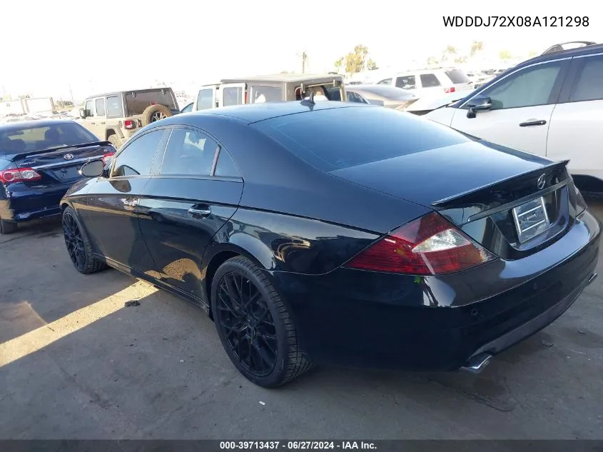 WDDDJ72X08A121298 2008 Mercedes-Benz Cls 550