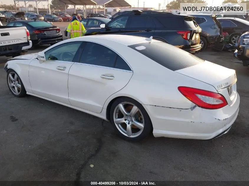 WDDLJ7DB0EA124260 2014 Mercedes-Benz Cls 550