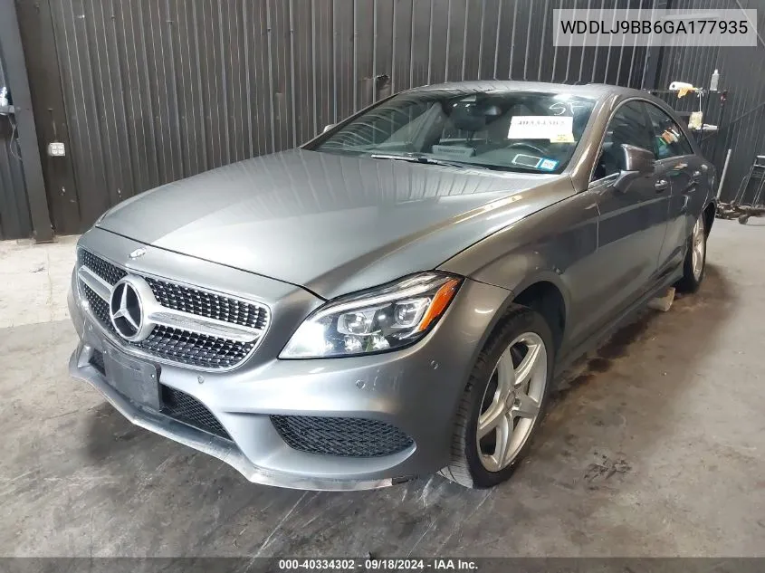 WDDLJ9BB6GA177935 2016 Mercedes-Benz Cls 550 4Matic