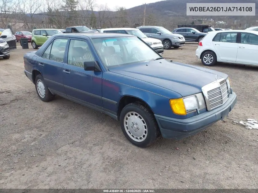 WDBEA26D1JA714108 1988 Mercedes-Benz 260 E