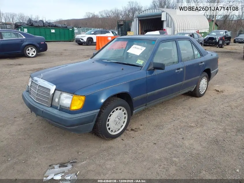 WDBEA26D1JA714108 1988 Mercedes-Benz 260 E