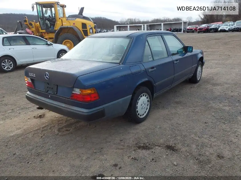 WDBEA26D1JA714108 1988 Mercedes-Benz 260 E