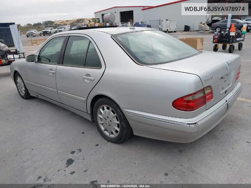 WDBJF65J5YA978974 2000 Mercedes-Benz E 320