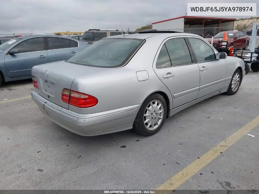 WDBJF65J5YA978974 2000 Mercedes-Benz E 320