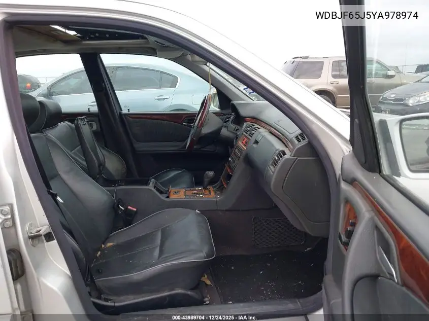 WDBJF65J5YA978974 2000 Mercedes-Benz E 320