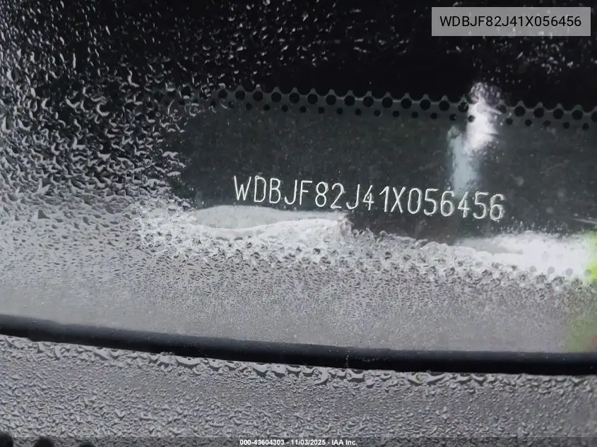 WDBJF82J41X056456 2001 Mercedes-Benz E 320 4M