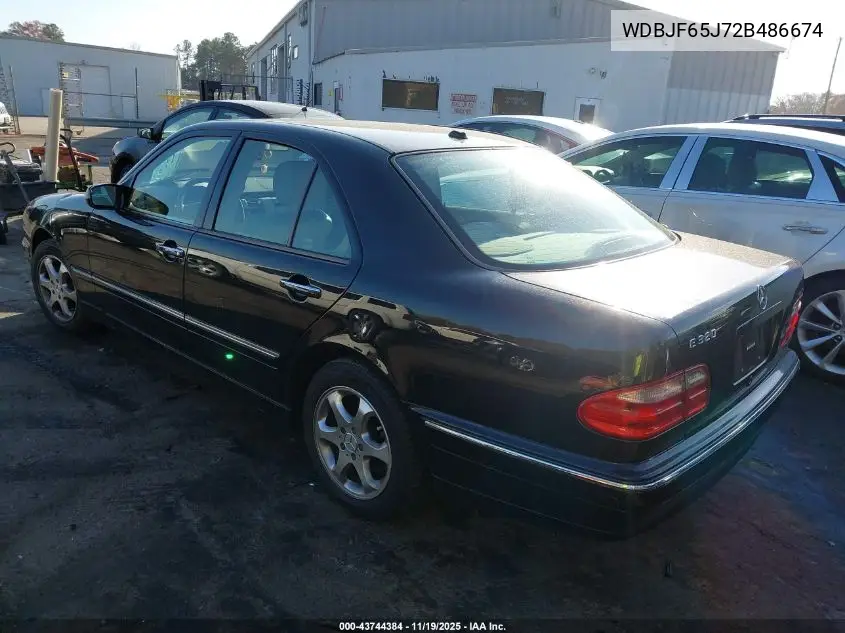 WDBJF65J72B486674 2002 Mercedes-Benz E 320 Special Edition