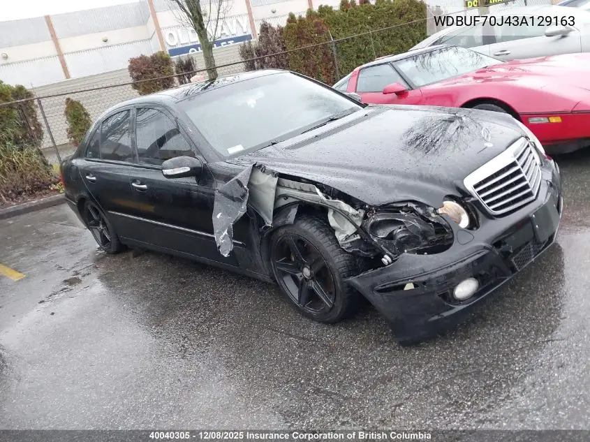 WDBUF70J43A129163 2003 Mercedes-Benz E 500
