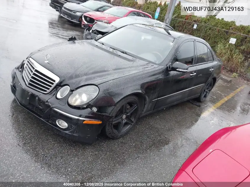 WDBUF70J43A129163 2003 Mercedes-Benz E 500