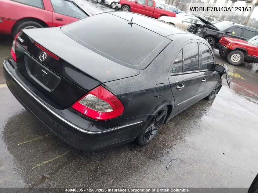 WDBUF70J43A129163 2003 Mercedes-Benz E 500