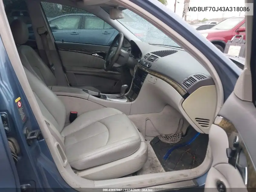 WDBUF70J43A318086 2003 Mercedes-Benz E 500
