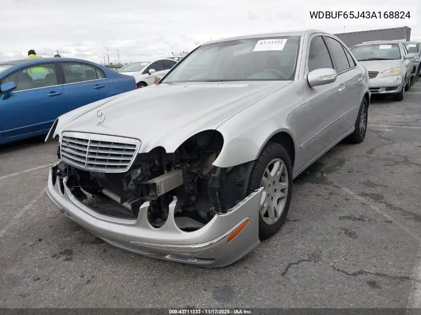 WDBUF65J43A168824 2003 Mercedes-Benz E 320