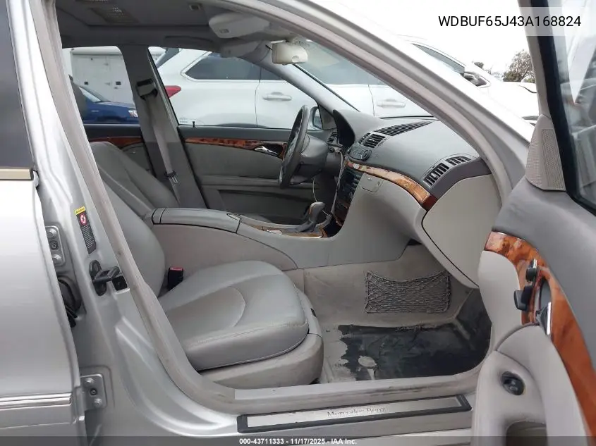 WDBUF65J43A168824 2003 Mercedes-Benz E 320