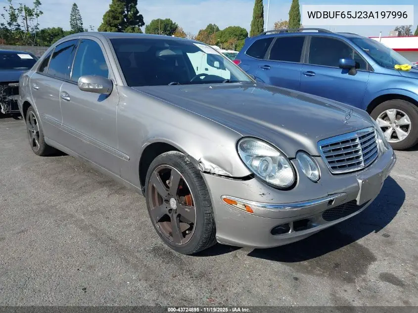WDBUF65J23A197996 2003 Mercedes-Benz E 320