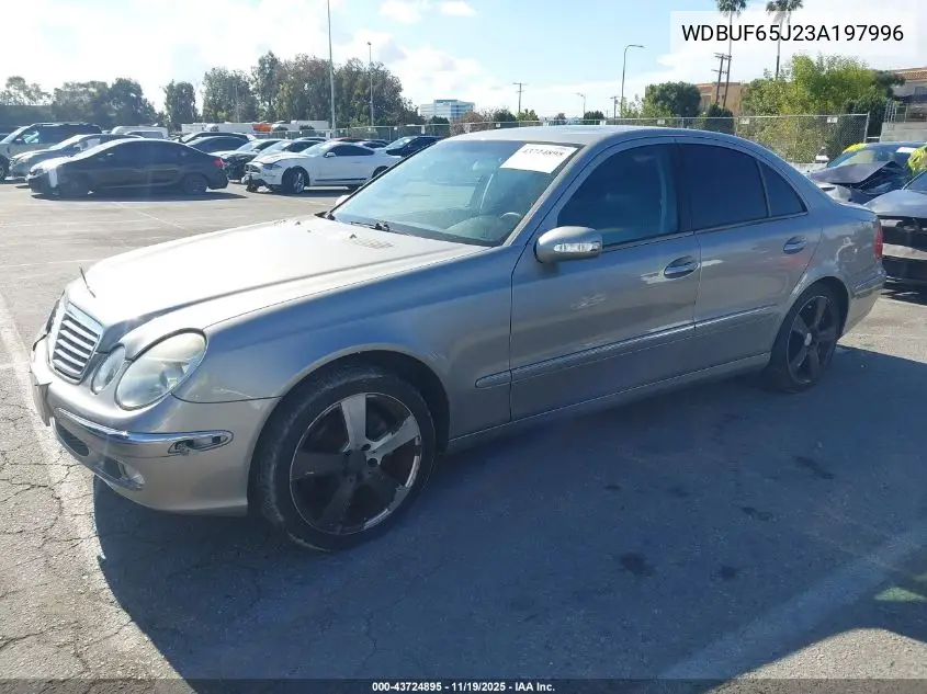 WDBUF65J23A197996 2003 Mercedes-Benz E 320