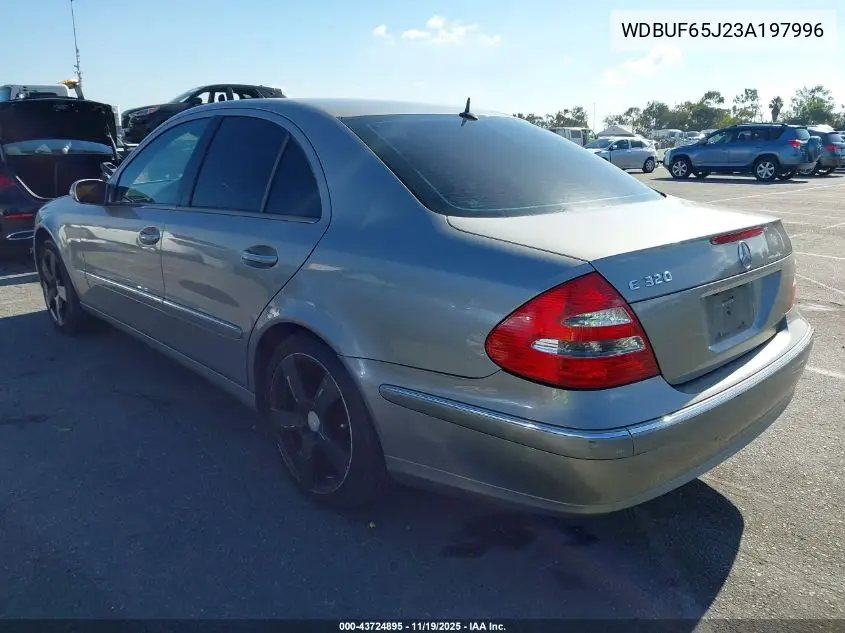 WDBUF65J23A197996 2003 Mercedes-Benz E 320