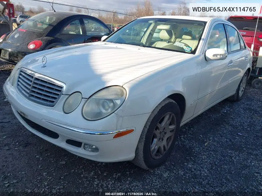 WDBUF65JX4X114765 2004 Mercedes-Benz E 320