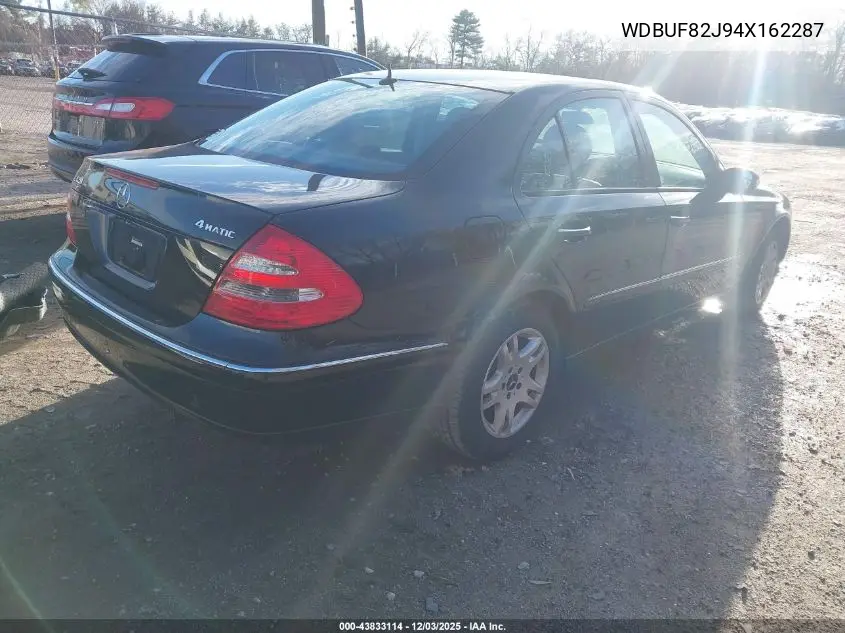 WDBUF82J94X162287 2004 Mercedes-Benz E 320 4Matic