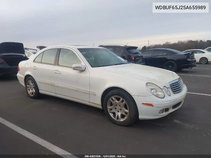 WDBUF65J25A655989 2005 Mercedes-Benz E 320