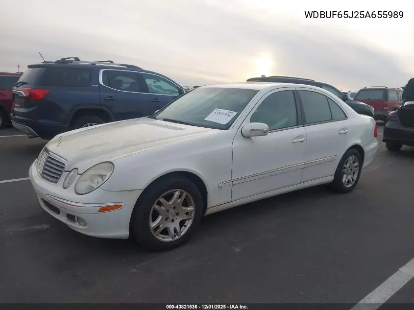 WDBUF65J25A655989 2005 Mercedes-Benz E 320