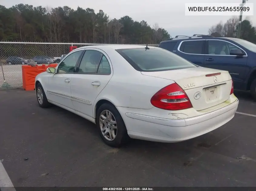 WDBUF65J25A655989 2005 Mercedes-Benz E 320