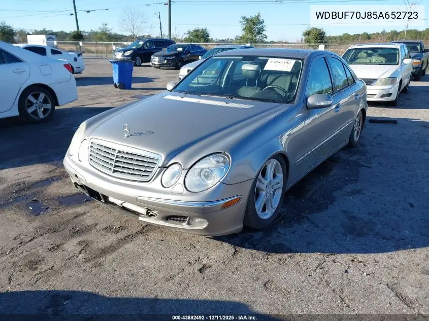 WDBUF70J85A652723 2005 Mercedes-Benz E 500