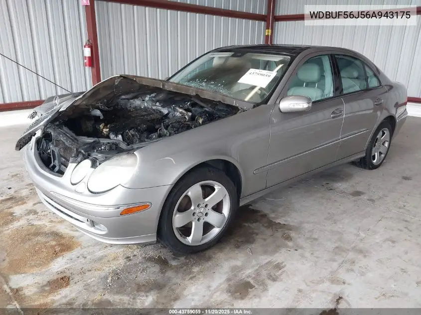 WDBUF56J56A943175 2006 Mercedes-Benz E 350