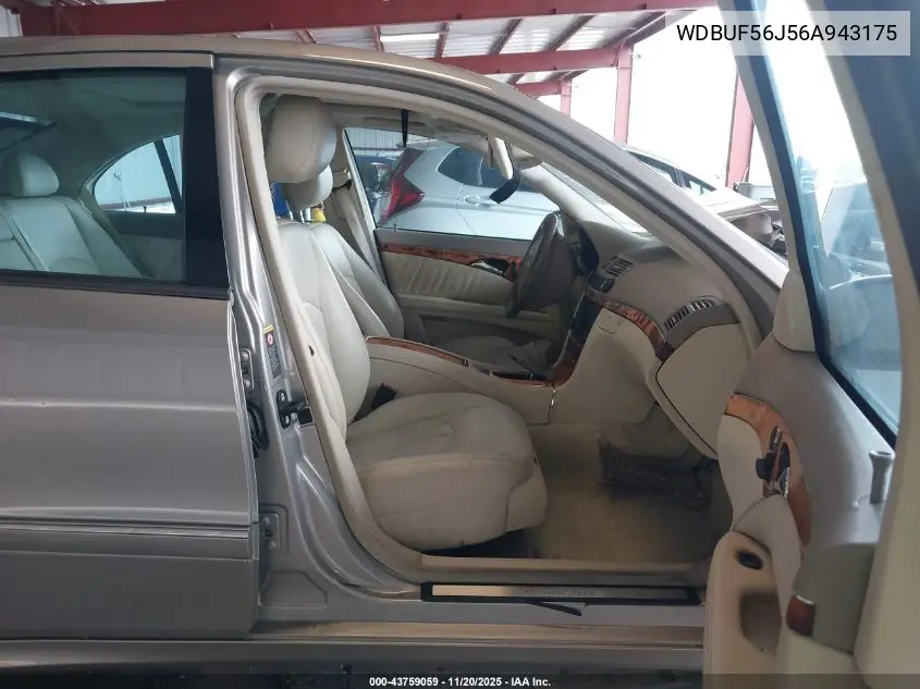 WDBUF56J56A943175 2006 Mercedes-Benz E 350