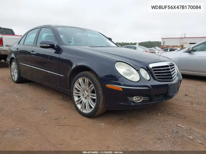 WDBUF56X47B170084 2007 Mercedes-Benz E 350